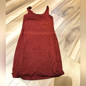 Maroon H&M Tshirt dress